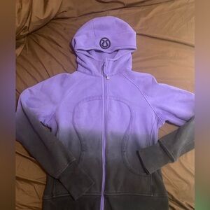 Lululemon Purple & Black Scuba